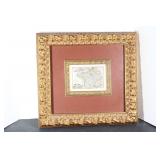 Copper Framed Atrwork14 1/2 x 15 1/2 Gallia