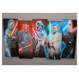 Star Wars 3d Artwork 30 x 17 1/2