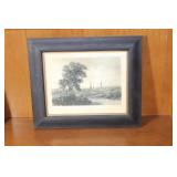 Wood Frame  Artwork The City of Coventry  10 x 13