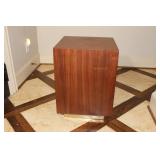 Wood Block Side Table 22 x 46