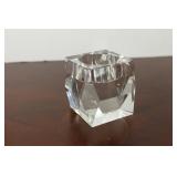 Rosenthal Crystal Candle Holders 3 x 3