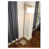 Silver Floor Lamp 60"