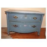 Antique Nightstand 2 Drawer 24 x 36 x 20