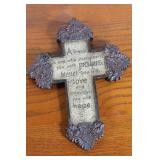 A Friends Pray Cross 6 1/2 x 8