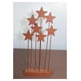 Willowtree Metal Star Backdrop 13 x 6 1/2  #26007