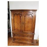 Vintage 3 Drawer Tall Dresser