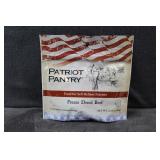 Patriot Pantry Freeze Dried Beef 4 Serving