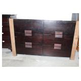Restoration Hardware Metal & Wood Dresser 36 x 59