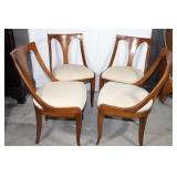 Kindell Mid Century Chairs 18 to seat 32 top of ba