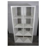 White Cubbie Shelf 58 x 15 1/2 x 30