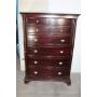 Tall 8 Drawer Dresser  60 x 42 x 19 scuff mark on