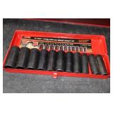 11 pc Ai r Impact Socket Set 1/2