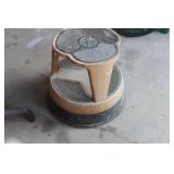 Metal Work Shop Step & Seating Stool on Wheels