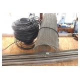 Lot of Coax Wire & Mess Screen