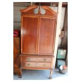 Antique Armoire Cabinet 66 1/2 x 37 x 22
