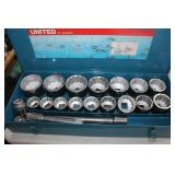 United 21pc Socket Set