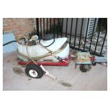 Power Washer with Trailer