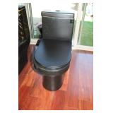 New Black Matt Toliet