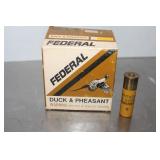 Federal 20 Gauge  25 Rounds