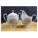 Vintage Franciscan China "Rossmore" Creme & Sugar