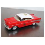 Vintage 1957 Chev Bel Air Die Cast 5 x 2 x 1 1/2