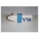 Wood Bowie Dï¿½cor No68 (8 x 2 1/2)