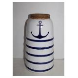 Anchor Jar Vase 14"