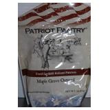 Patriot Pantry Meals Maple Grove Oatmeal