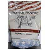 Patriot Pantry Meals Maple Grove Oatmeal