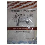 Patriot Pantry Meals Chocolate Pudding