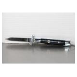 Switch Blade Knife with saftey button 8 1/2 Blade