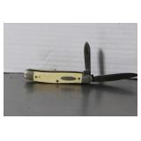 Folding Old Cutler Knife  Multi Blades 2 1/2" & 2"