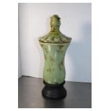 Vintage Ceramic Vases Glaze Finish 14 1/2