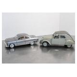 Vintage Die Cast 1949 Ford Coupe/ 1952  Cttroen
