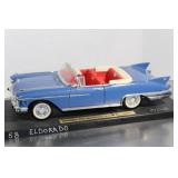 Vintage Die Cast Red Line Wheels 1958 Eldorado Cad