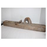 Antique  Wood Hand Plane 26"