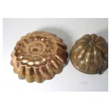Vintage Copper Molds 6 to 9"