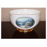 Thomas Kinkade 8 1/2 x 5 1/2 Bowl