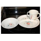 International Stone Ware Japan Geese Ribbon