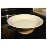 Stoneware Pedestal Bowl 9 1/2 x 4