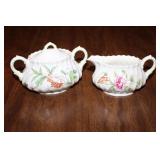 Vintage Royal Doulton Bone China Creamer & Sugar