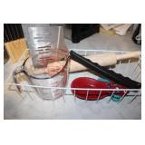 Mixed Lot rack,Cup measure ,Rolling Pin