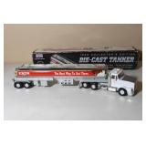 Vintage Exxon Die Cast Tanker Truck 14"