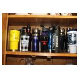 Large Lot of Bottles & Tumblers