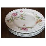 Vintage Royal Doulton Bone China 6 Plates 10"