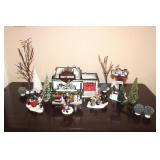Dept 56 Harley Davidson Gas Station Collection