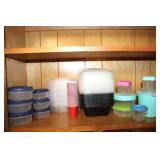 Large Lot of Plastic Storage Containers