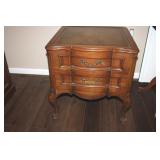 Vintage 2 Drawer Nightstand  23 1/2x 22 x 22