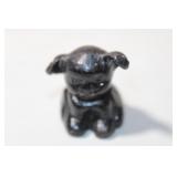 Vintage Pup Paperweight Cast Iron 1.75 x 1.25