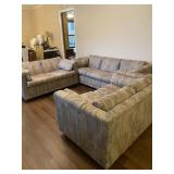 Lazy Boy  Sleeper Sofa & 2 Love Seats